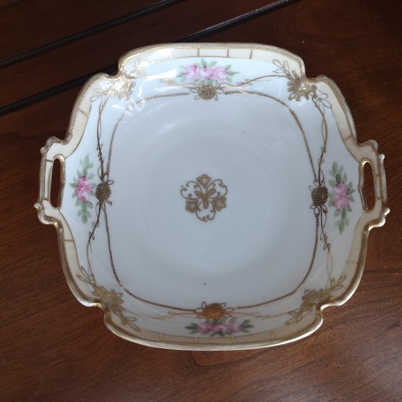 1920 Nippon hand painted fine bone - Picture 9 of 11